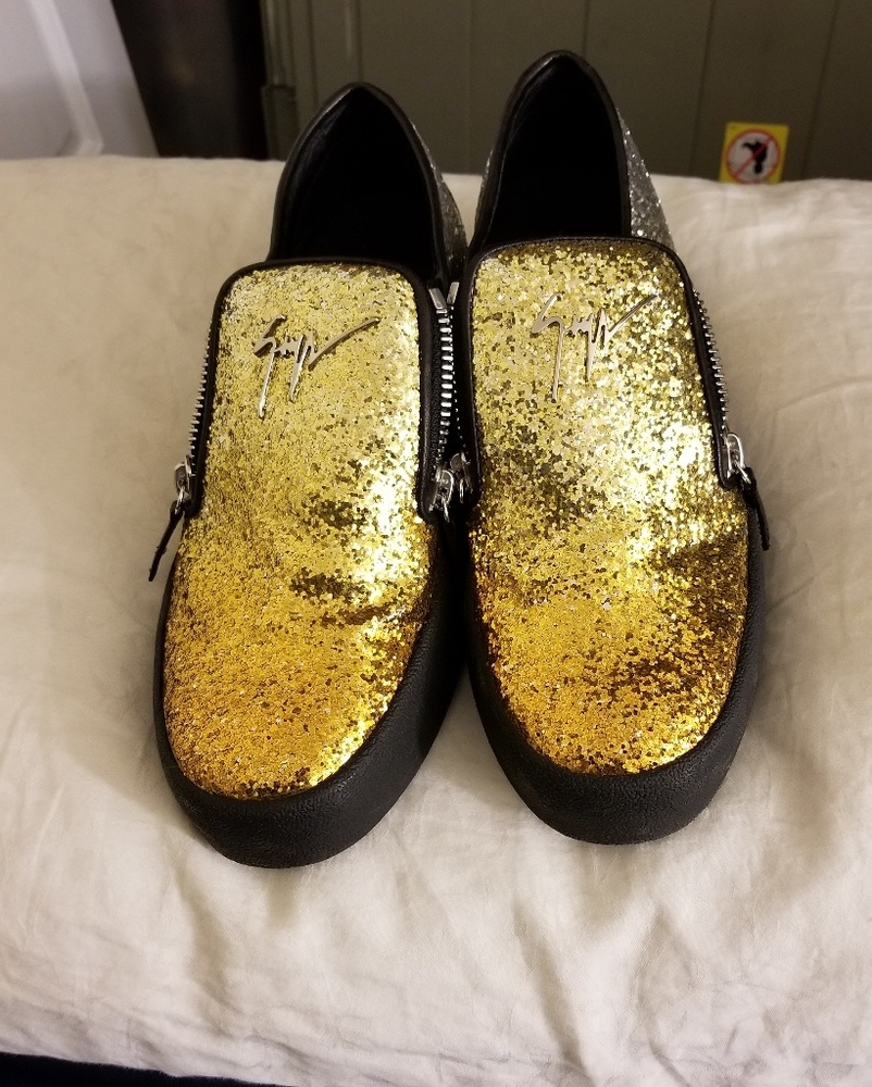 Giuseppe zanotti glitter sneakers
